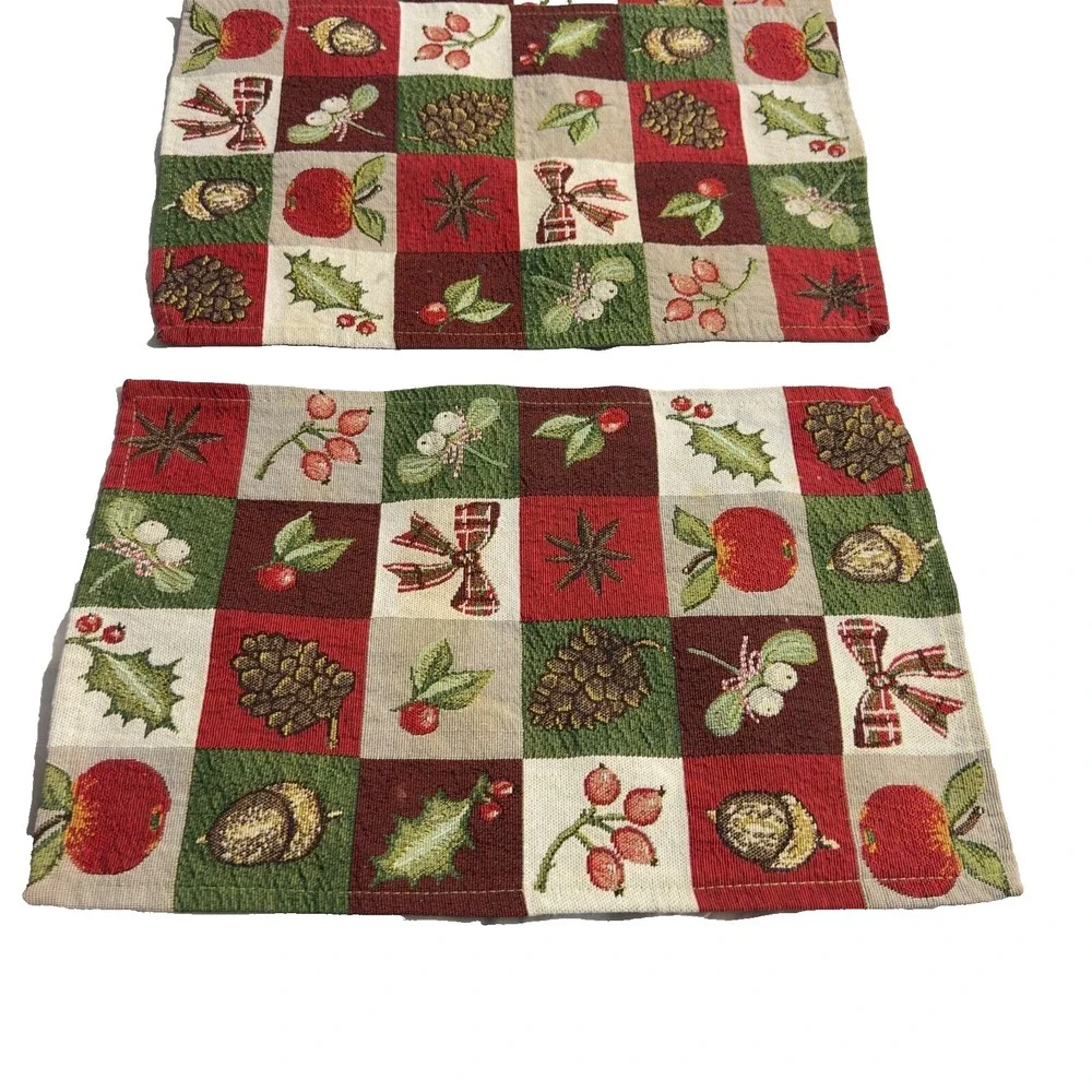 Set of 4‎ Tapestry Placemats 12